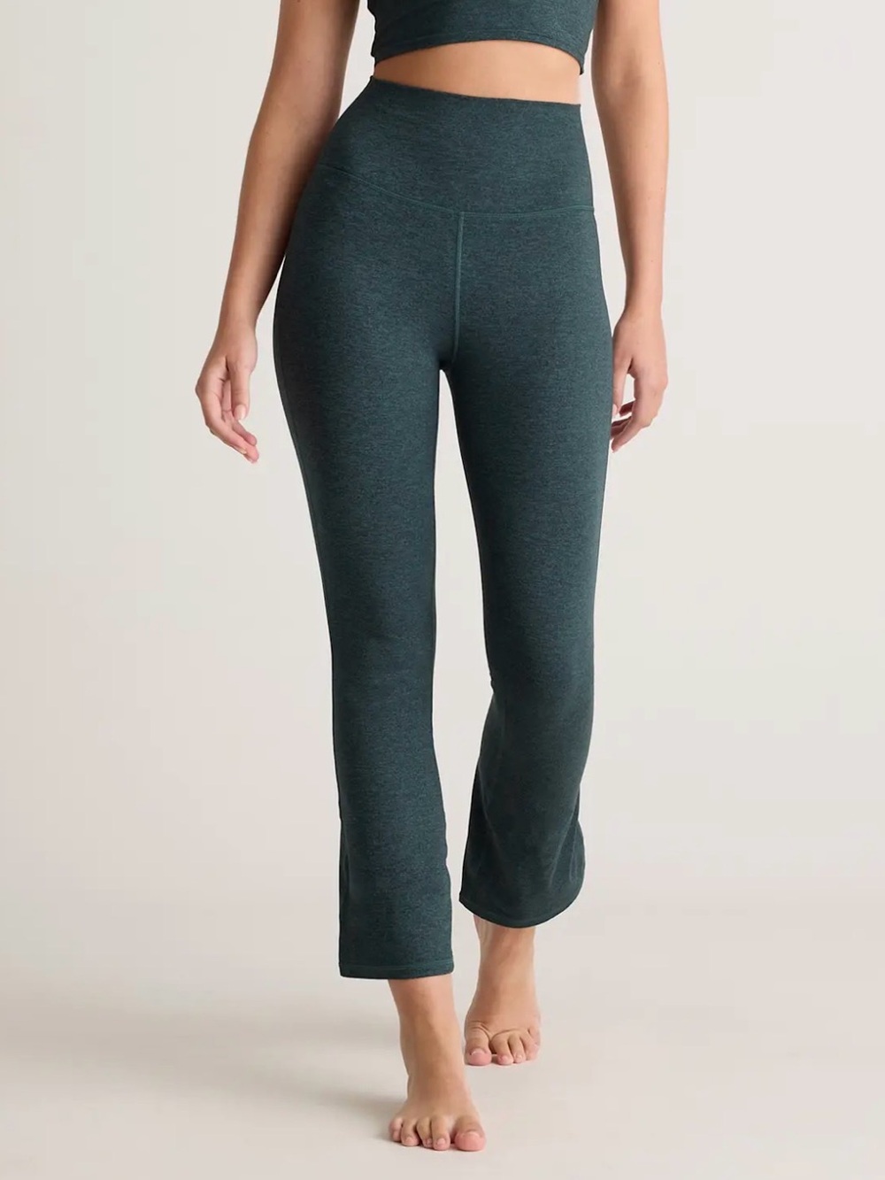 Quince Ultra-Soft Cropped Bootcut Pants
